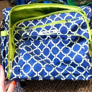 Jujube royal envy BFF diaper bag